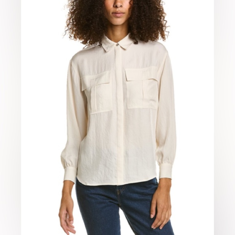 AllSaints Esme Shirt - Ecru White NWT